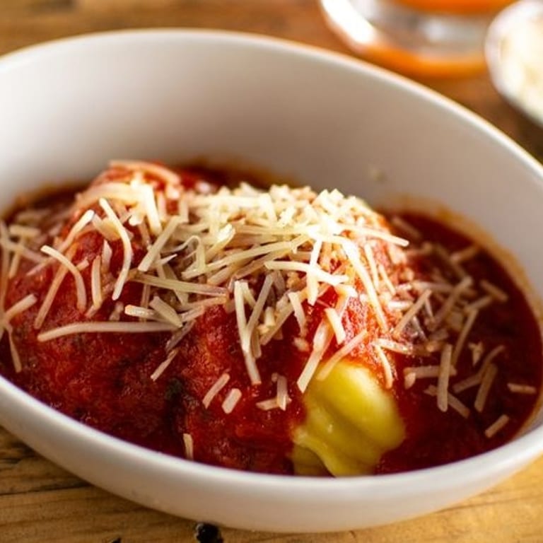 Savor our ravioli